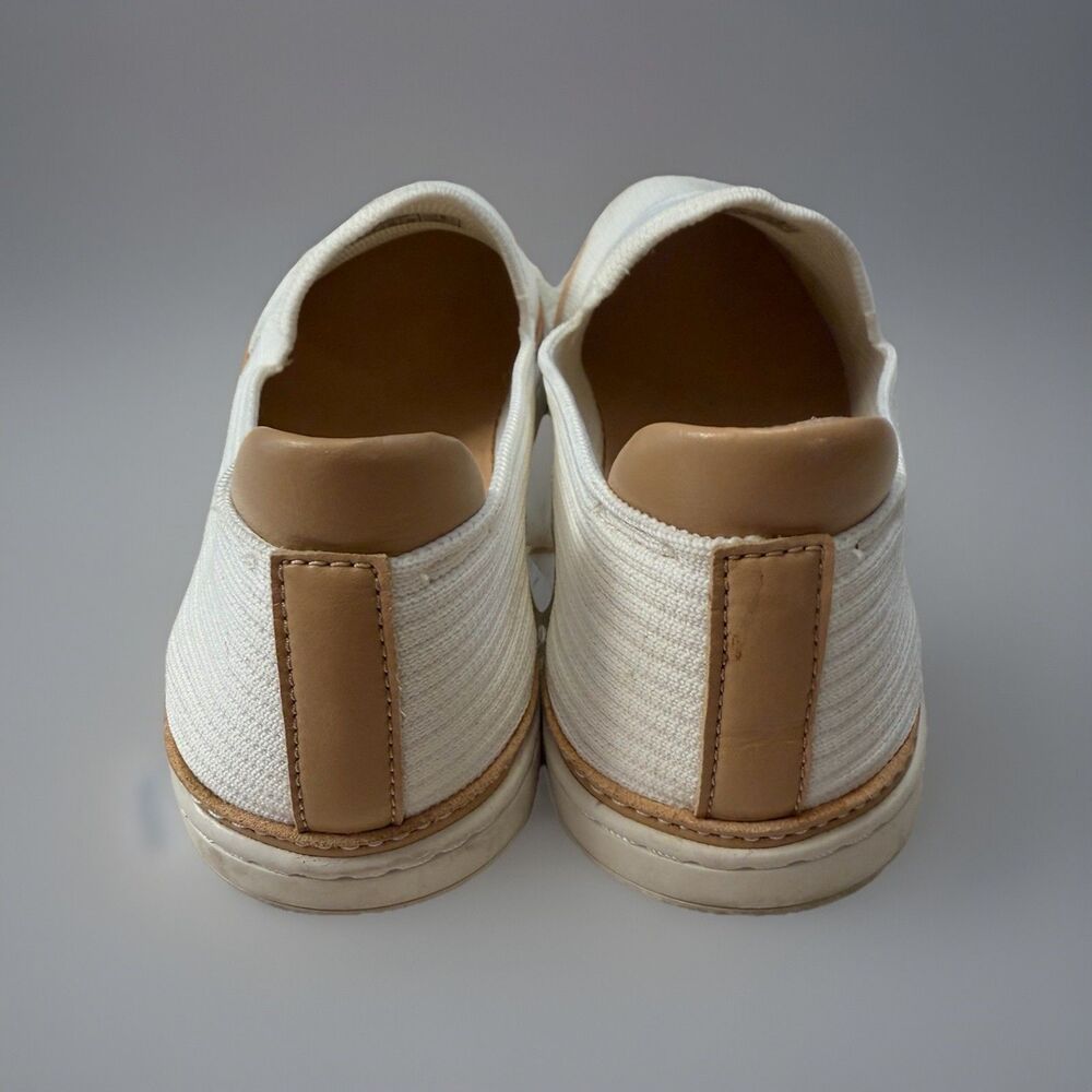 UGG Women's White Alameda Sammy Fabric Slip-On Casual Sneakers - Sz 7 - Picture 4 of 10
